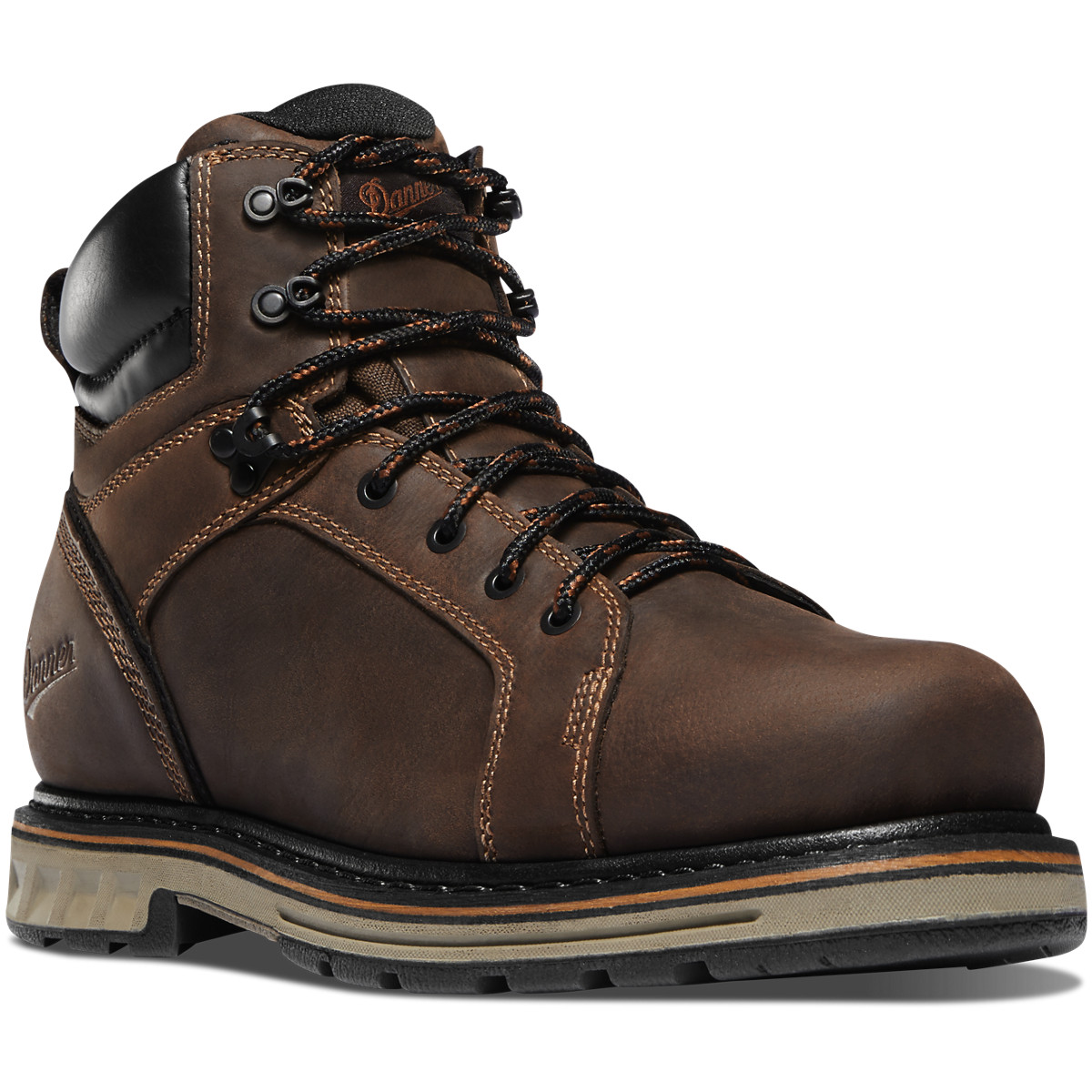 Danner Steel Yard 6 Dark Brown Work Boots Mens - South Africa 98206RKFX